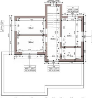Дом 180м&sup2;, 2-этажный, участок 8 сот.  