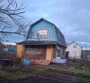 Дача 44м², 2-этажный, участок 7 сот.  