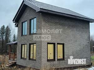 Дом 103м&sup2;, 2-этажный, участок 9 сот.  