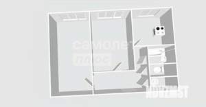 2-к квартира, на длительный срок, 44м2, 1/5 этаж