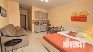 Студия квартира, посуточно, 28м2, 4/10 этаж