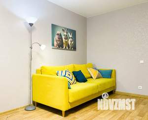 1-к квартира, посуточно, 42м2, 6/9 этаж