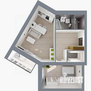 2-к квартира, вторичка, 57м2, 8/11 этаж