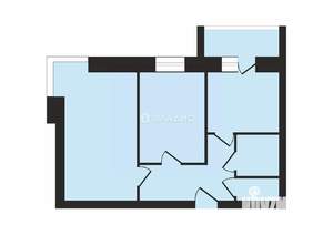 2-к квартира, вторичка, 54м2, 8/10 этаж