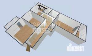 3-к квартира, вторичка, 67м2, 3/9 этаж