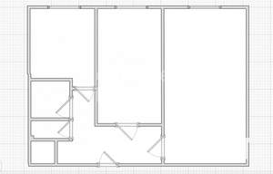 2-к квартира, вторичка, 44м2, 1/5 этаж