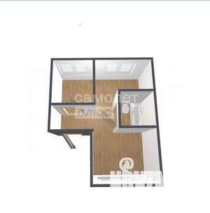 2-к квартира, вторичка, 38м2, 1/2 этаж