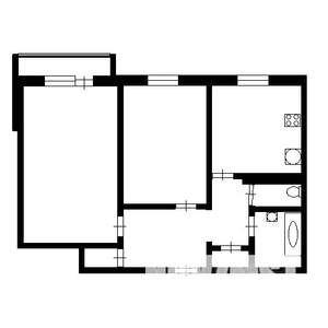 2-к квартира, вторичка, 53м2, 4/9 этаж