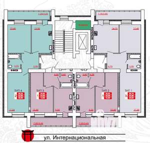 2-к квартира, вторичка, 53м2, 2/7 этаж