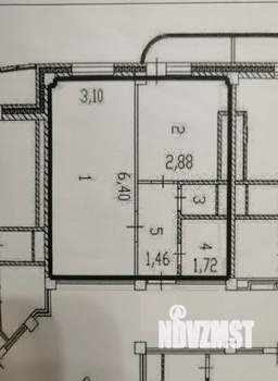 1-к квартира, вторичка, 39м2, 10/16 этаж