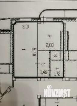 1-к квартира, вторичка, 39м2, 10/16 этаж