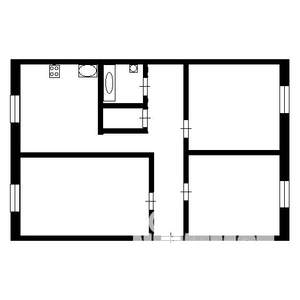 3-к квартира, вторичка, 72м2, 8/9 этаж