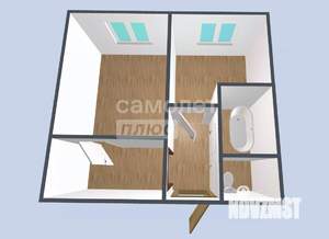 1-к квартира, вторичка, 31м2, 1/5 этаж