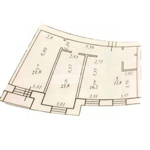 3-к квартира, вторичка, 88м2, 3/10 этаж