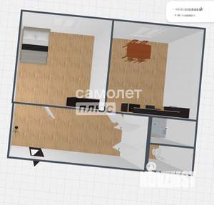 2-к квартира, вторичка, 36м2, 2/9 этаж