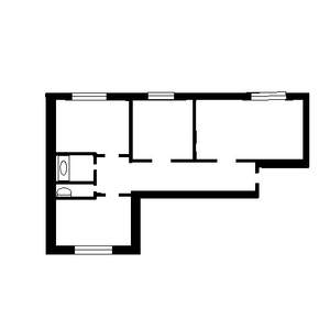 3-к квартира, вторичка, 65м2, 3/9 этаж
