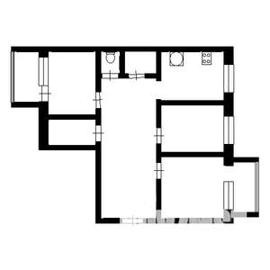 3-к квартира, вторичка, 67м2, 6/9 этаж