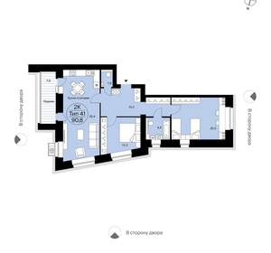3-к квартира, вторичка, 91м2, 2/14 этаж