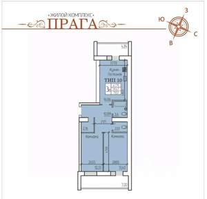 3-к квартира, вторичка, 60м2, 11/12 этаж