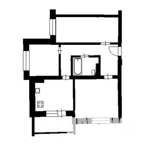 3-к квартира, вторичка, 72м2, 4/9 этаж