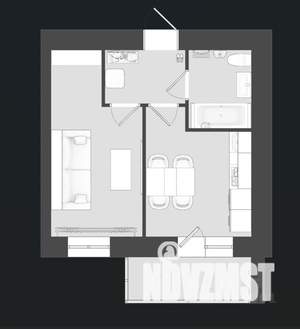 1-к квартира, вторичка, 30м2, 5/10 этаж