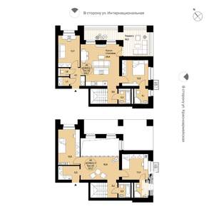 5-к квартира, вторичка, 151м2, 8/9 этаж